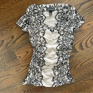 INC International Concepts Sheer Mesh Top – Y2K Era